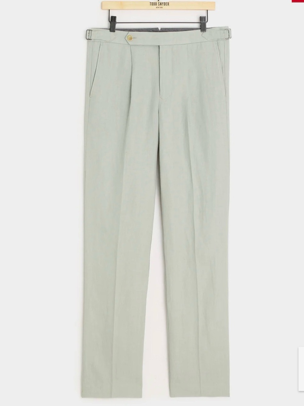 Todd Snyder Irish Linen Side Tab Trouser NWT